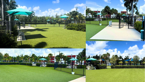 Dog Park Hallandale Beach RCL Construction